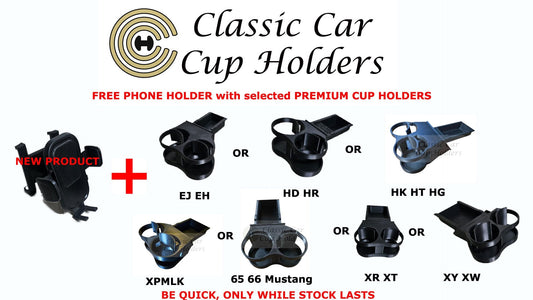BLACK FRIDAY FREE PHONE HOLDER with selected cup holder