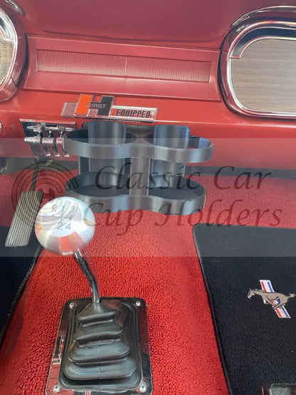 Ford Mustang 1965-66 dual cup holder with tray LHD or RHD