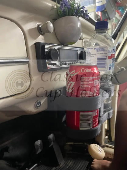 Vw Beetle Premium Cup Holder With Locking Tray