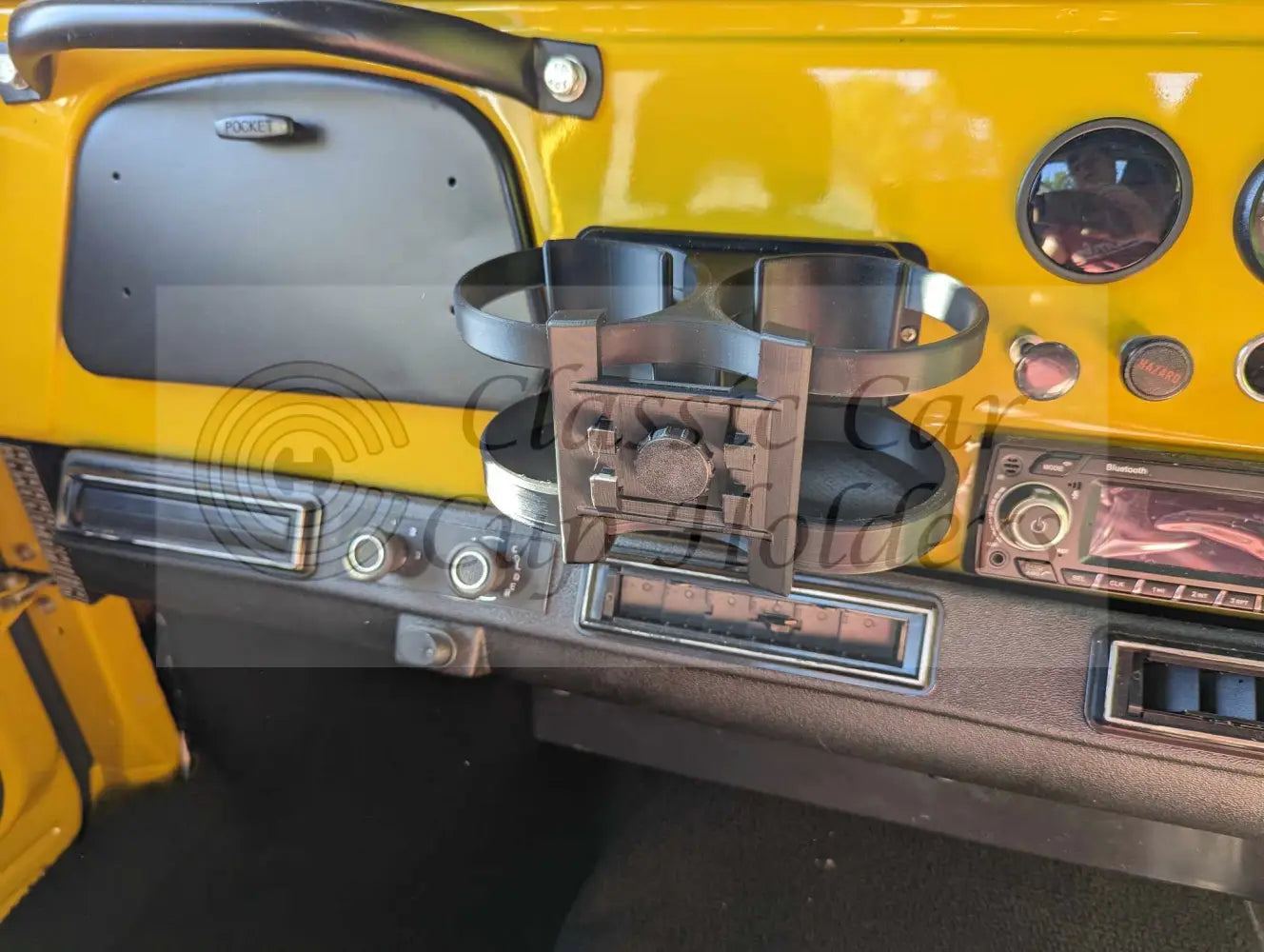 40-45 Series Landcruiser Dual Cup Holder With Mic Lhd & Rhd