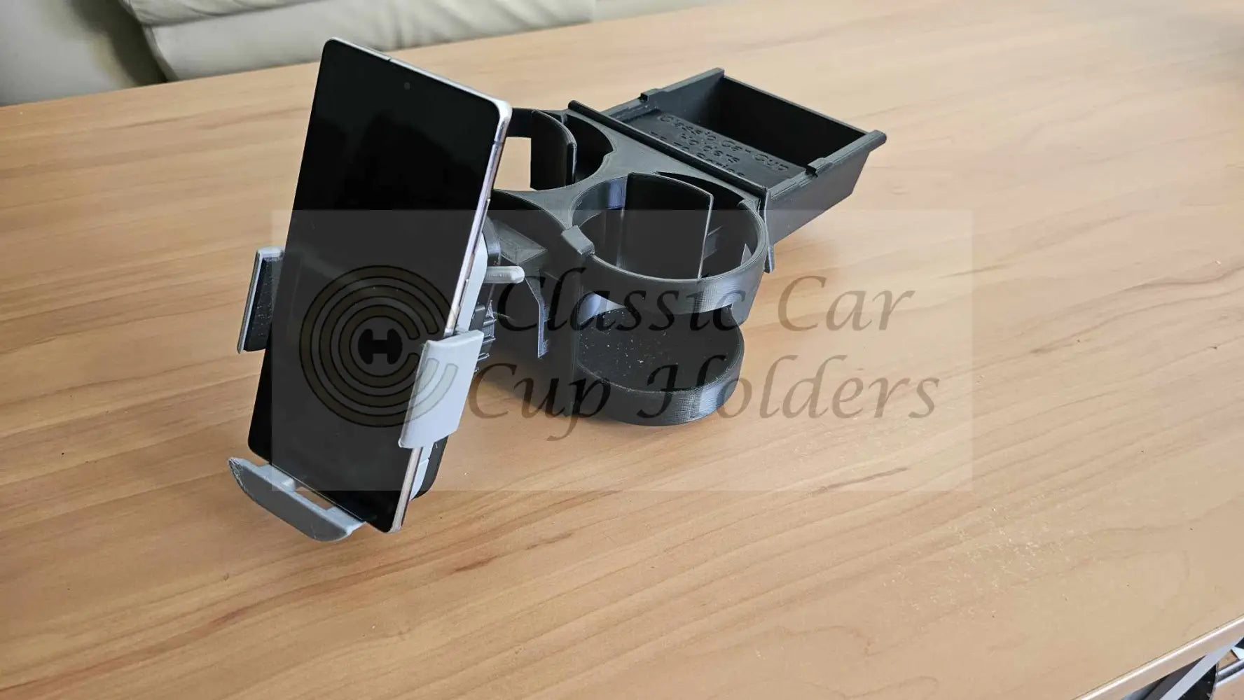 70 To 79 Series Landcruiser Dual Cup\Mic Holder With Tray Cup