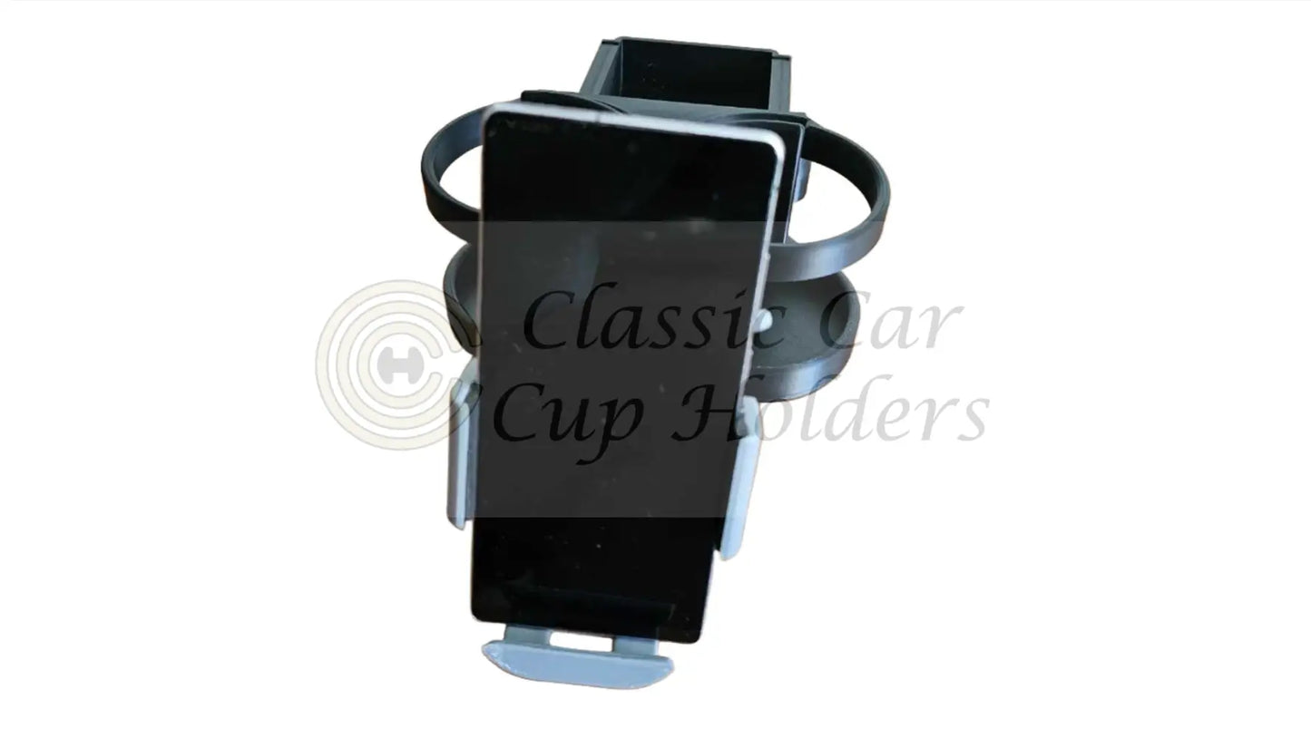 47 Series Landcruiser Dual Cup/Mic Holder With Tray Cup