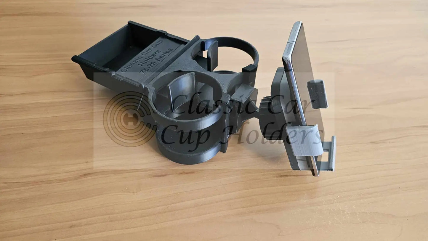 70 To 79 Series Landcruiser Dual Cup\Mic Holder With Tray Cup