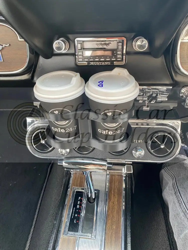 Ford Mustang 1965-66 Premium Cup Holder With Tray Lhd Or Rhd Cup Holder
