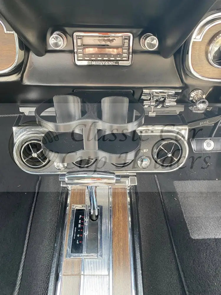 Ford Mustang 1965-66 Premium Cup Holder With Tray Lhd Or Rhd Heater Controls Right Of Ashtray Cup