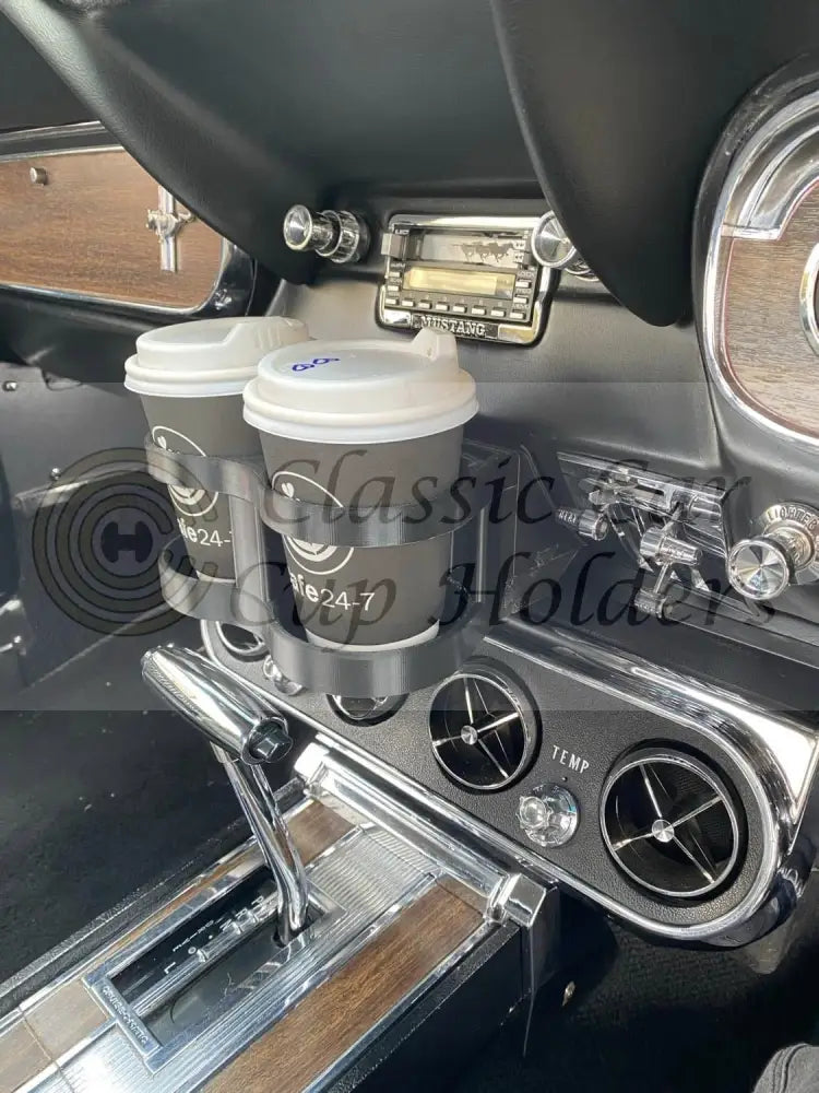 Ford Mustang 1965-66 Premium Cup Holder With Tray Lhd Or Rhd Cup Holder