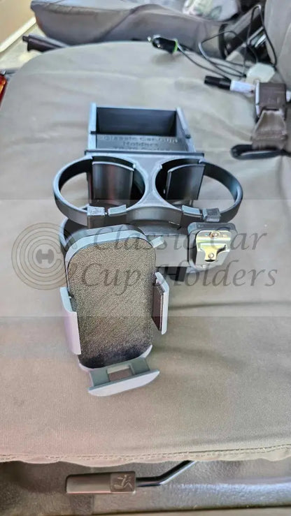 70 To 79 Series Landcruiser Dual Cup\Mic Holder With Tray Cup