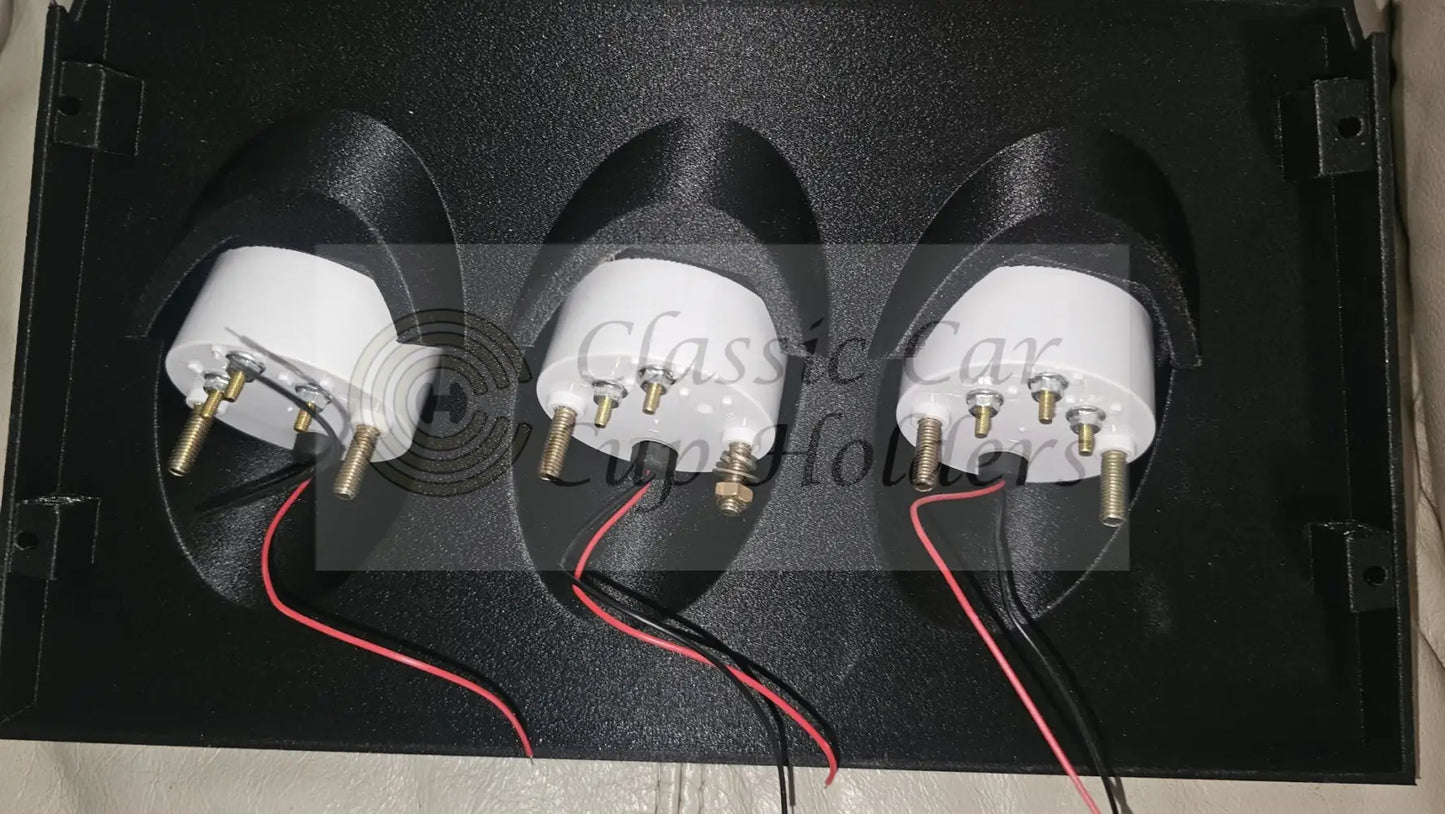 EJ EH Holden 3 gauge 52mm (2") Carbon Fibre pod speaker cover