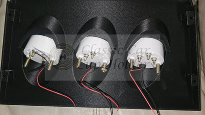 EJ EH Holden 3 gauge 52mm (2") Carbon Fibre pod speaker cover