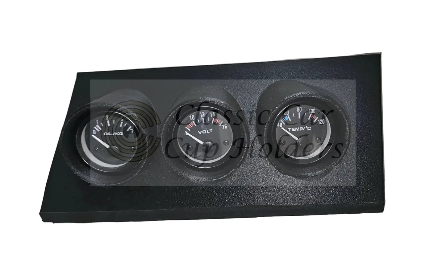 EJ EH Holden 3 gauge 52mm (2") Carbon Fibre pod speaker cover