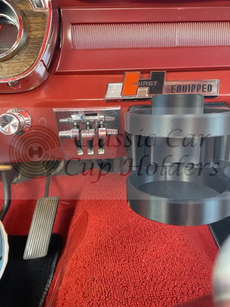 Ford Mustang 1965-66 Premium Cup Holder With Tray Lhd Or Rhd Heater Controls Left Of Ashtray Cup